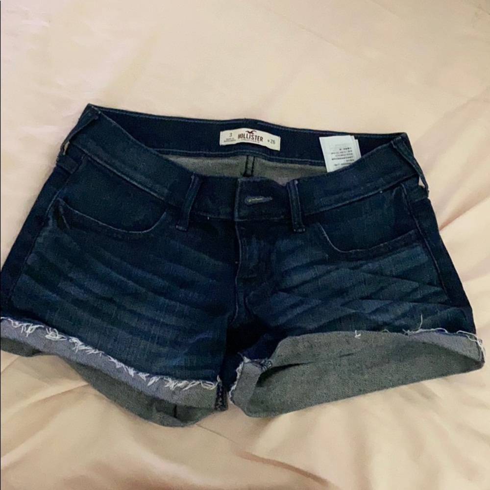 Hollister denim shorts
